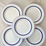 9 bistro dessert plates