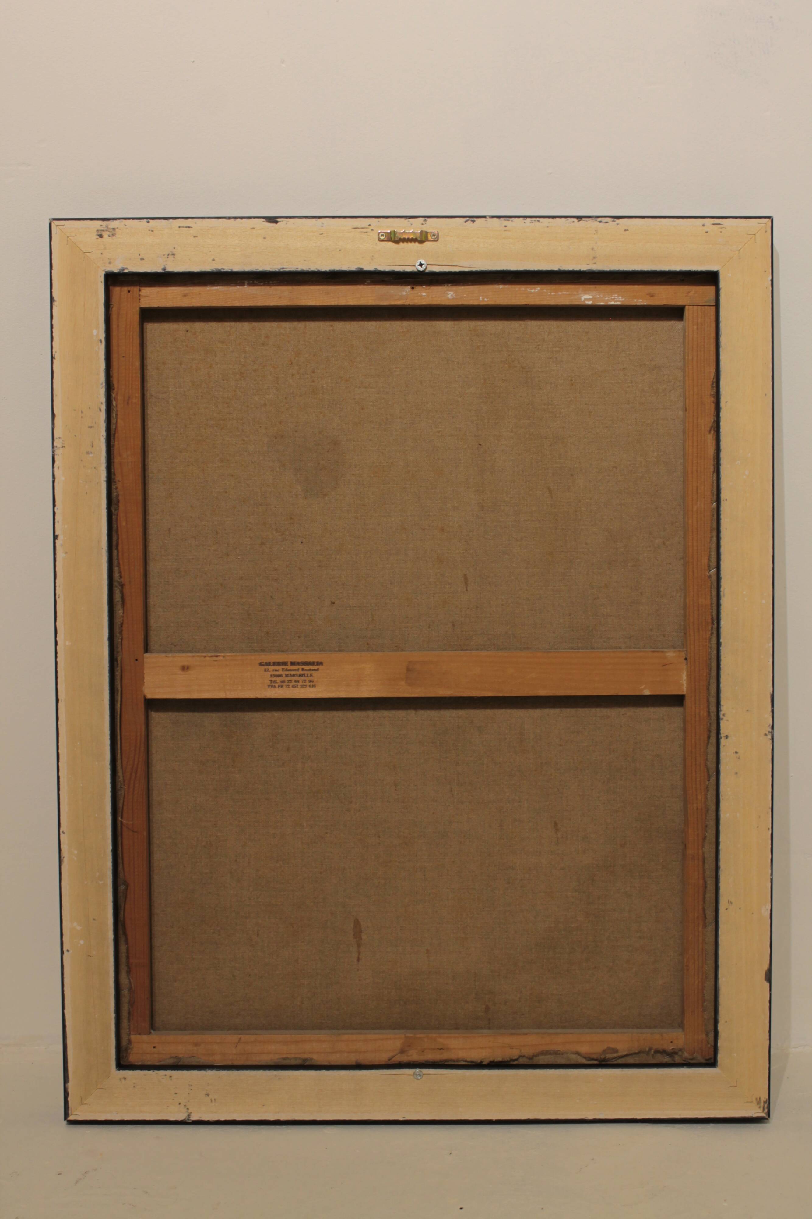 Abstract painting by Albert Coste