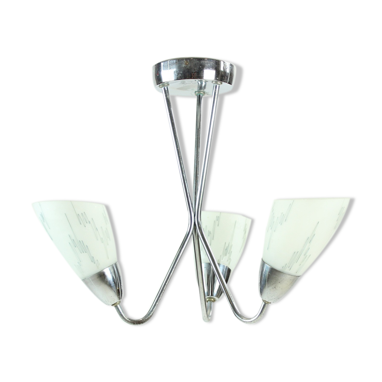 Plafonnier de Tchécoslovaquie années 1960