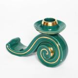 1940s ceramic candle holder