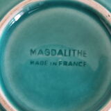 Tasse à bouillon Magdalithe vert Art Déco