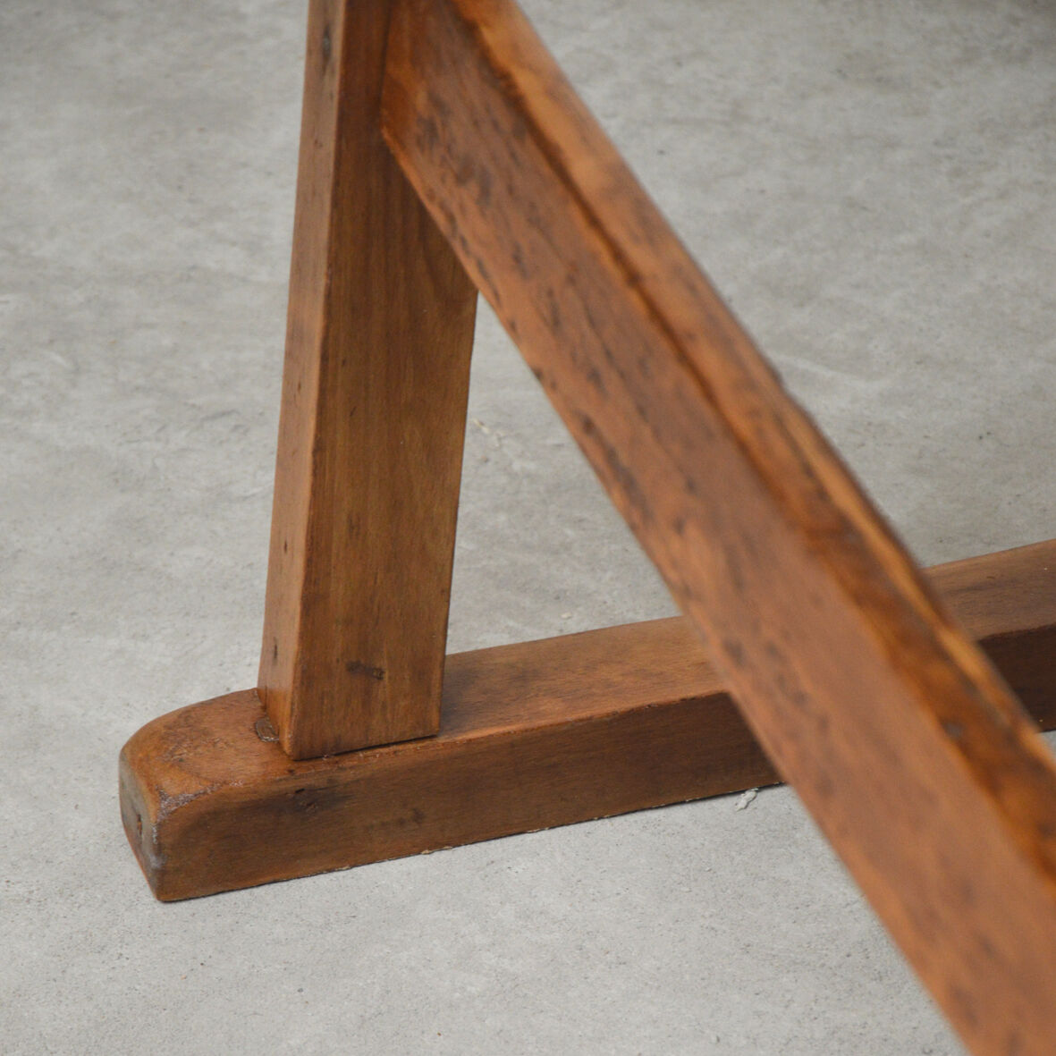 Console rustic solid wood