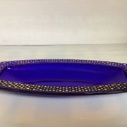 Grand vide poche bleu cobalt