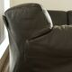 Modular Flandra sofa in leather by Vico Magistretti for Cassina, Italy, 1970s.