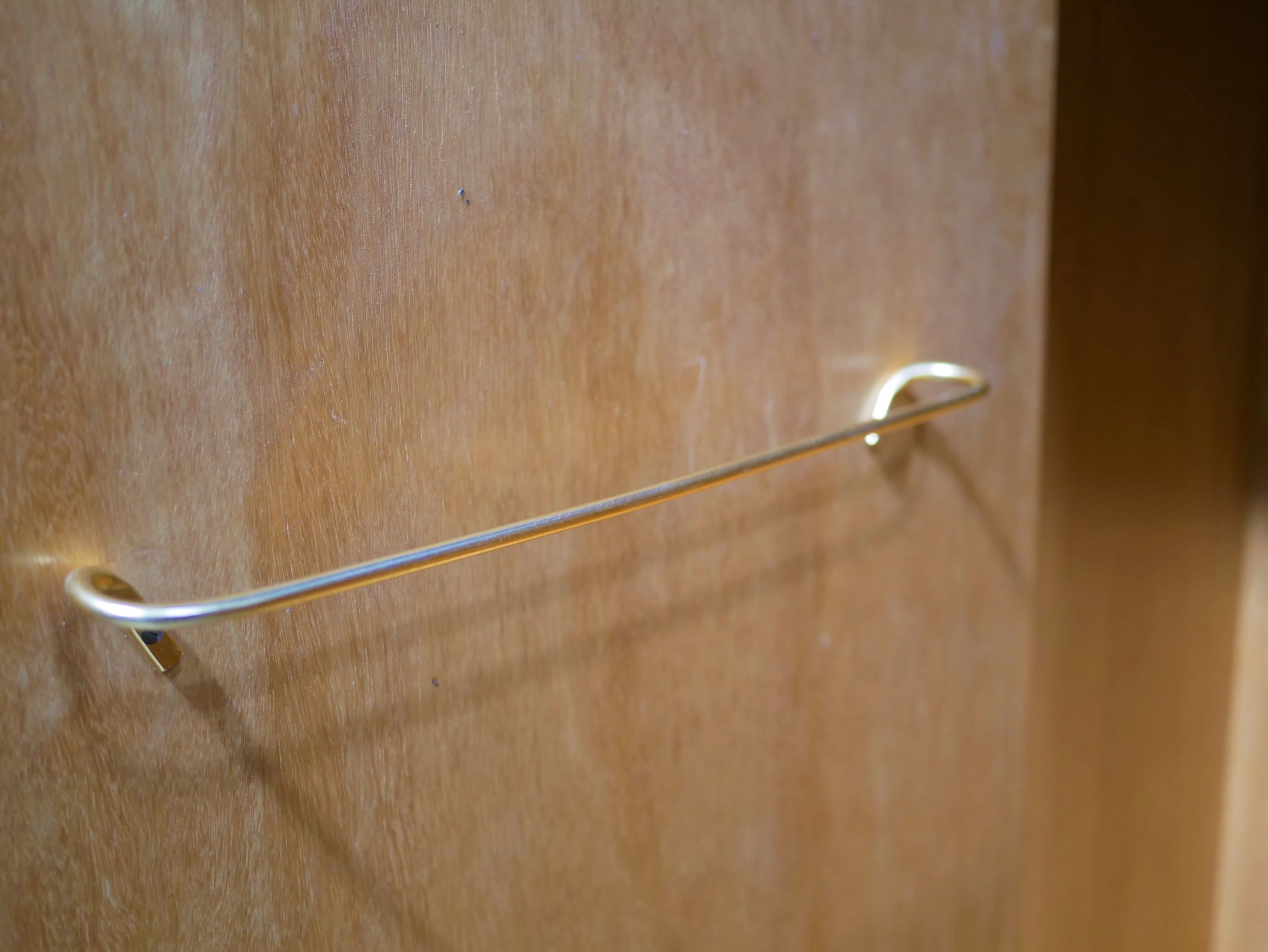 Vintage teak wardrobe