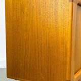 Danish Teak Sideboard with Tambour Doors from CFC Silkeborg, 1970s