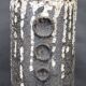 Brutalist European ceramic vase with textured lava surface, 1970s