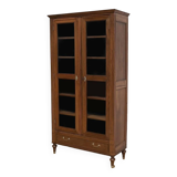 Bookcase in Solid Walnut, Louis XVI style – Mid-19th century