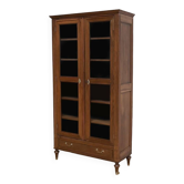Bookcase in Solid Walnut, Louis XVI style – Mid-19th century