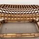 Tabouret design italien en rotin de bambou, 1960s