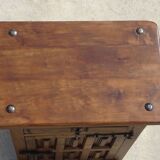 Small oak jam jar