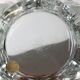 Large French Floral Crystal Glass Shell Bowl by Art Vannes, France, 1970s