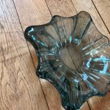 Vintage glass ashtray / pocket tray
