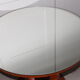 Vintage art deco all-mirror side table, 1940s