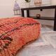 Handmade Berber pouf in wool 60 X 60 X 20 CM