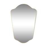 Ancien miroir forme libre