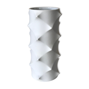 Vase psychédélique biscuit design