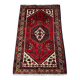 Handmade Persian Hamadan rug 100cm x 160cm