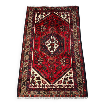 Handmade Persian Hamadan rug 100cm x 160cm