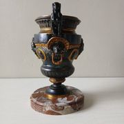 Ancient Médicis vase in gilded bronze with sphinxes – Napoleon III 19th century