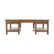 Wooden coffee table with 2 drawers