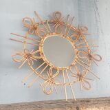 Rattan Mirror 62cm