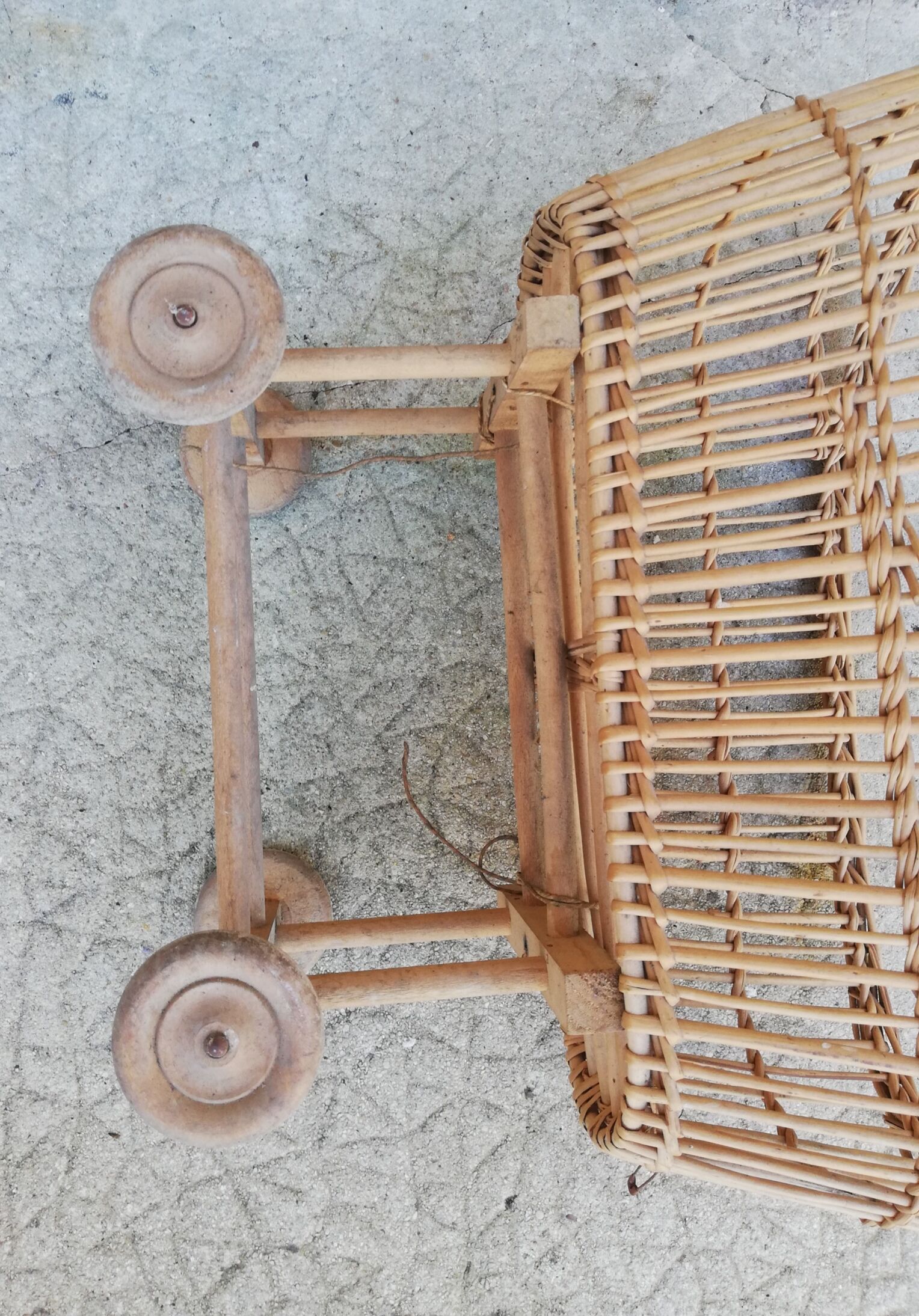 Rattan Cradle Toy