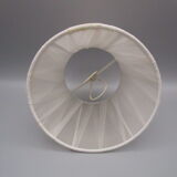 Small white vintage lampshade