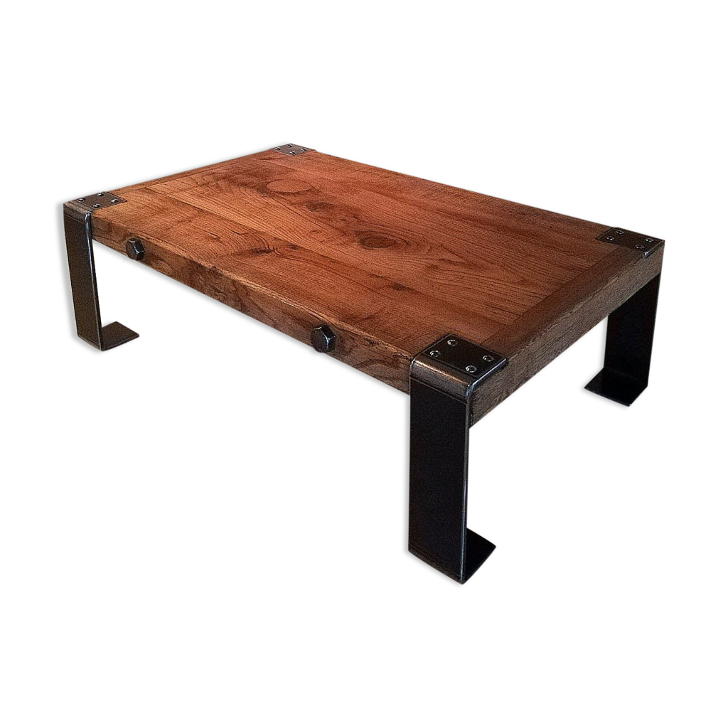 Table basse style industriel | Selency