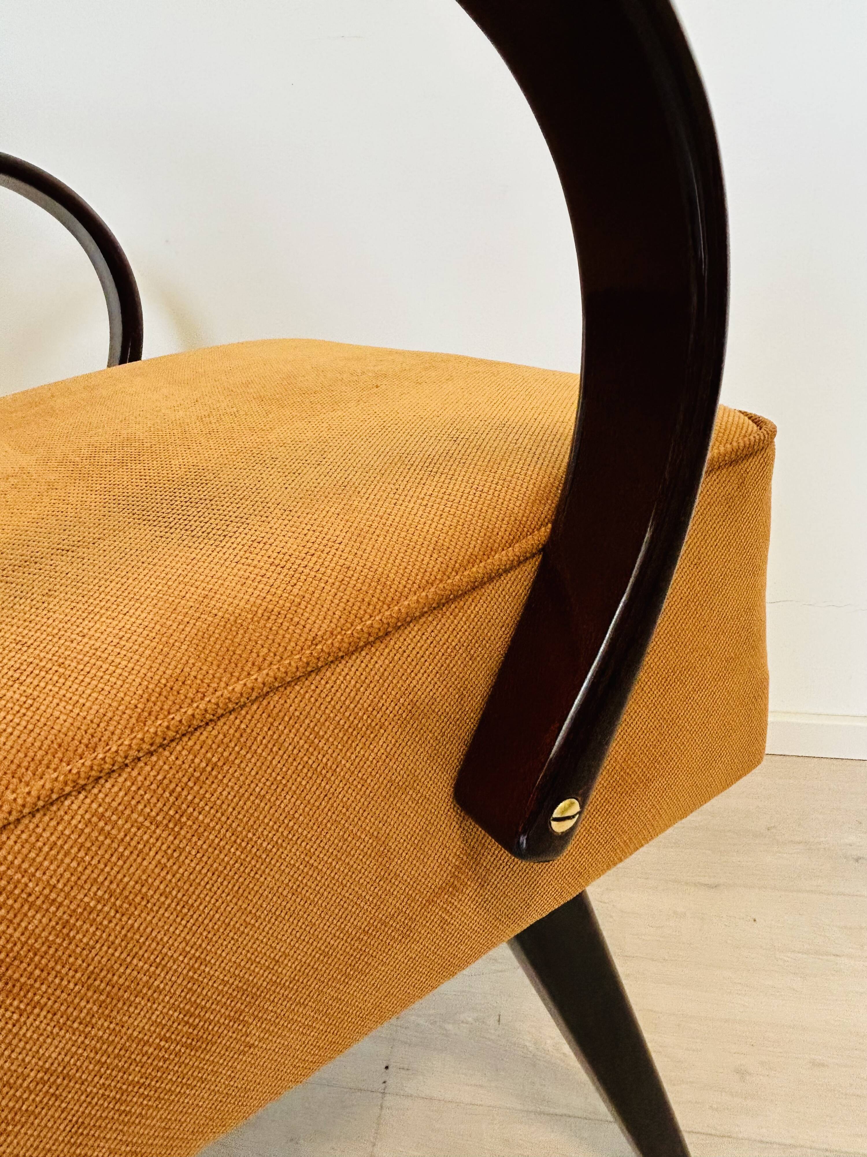 Vintage Armchair by Jaroslav Smidek for TON
