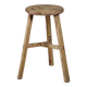 Gong - Tabouret ancien chinois en orme n°2