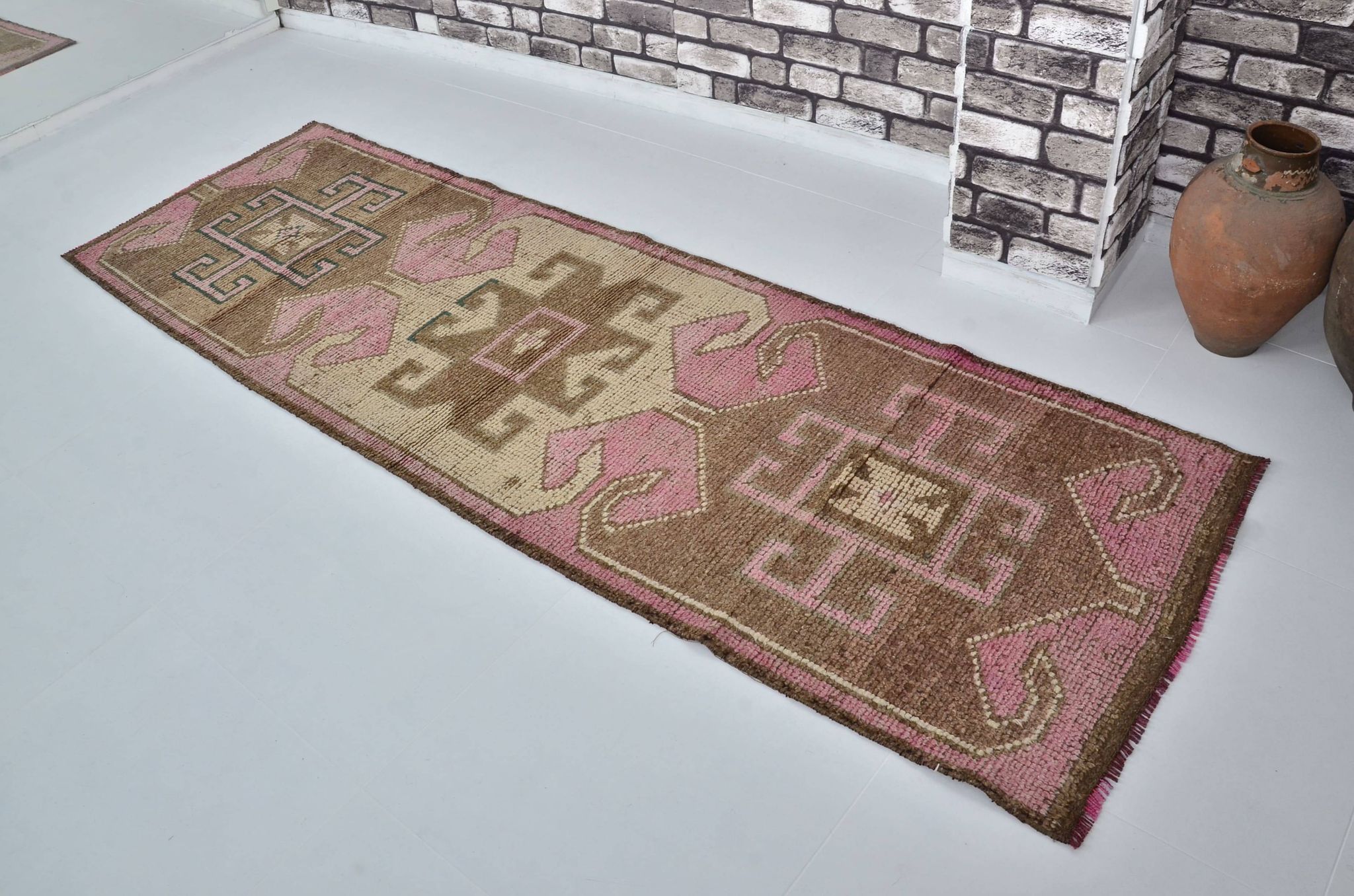 Tapis de cuisine turc vintage, référence 2173