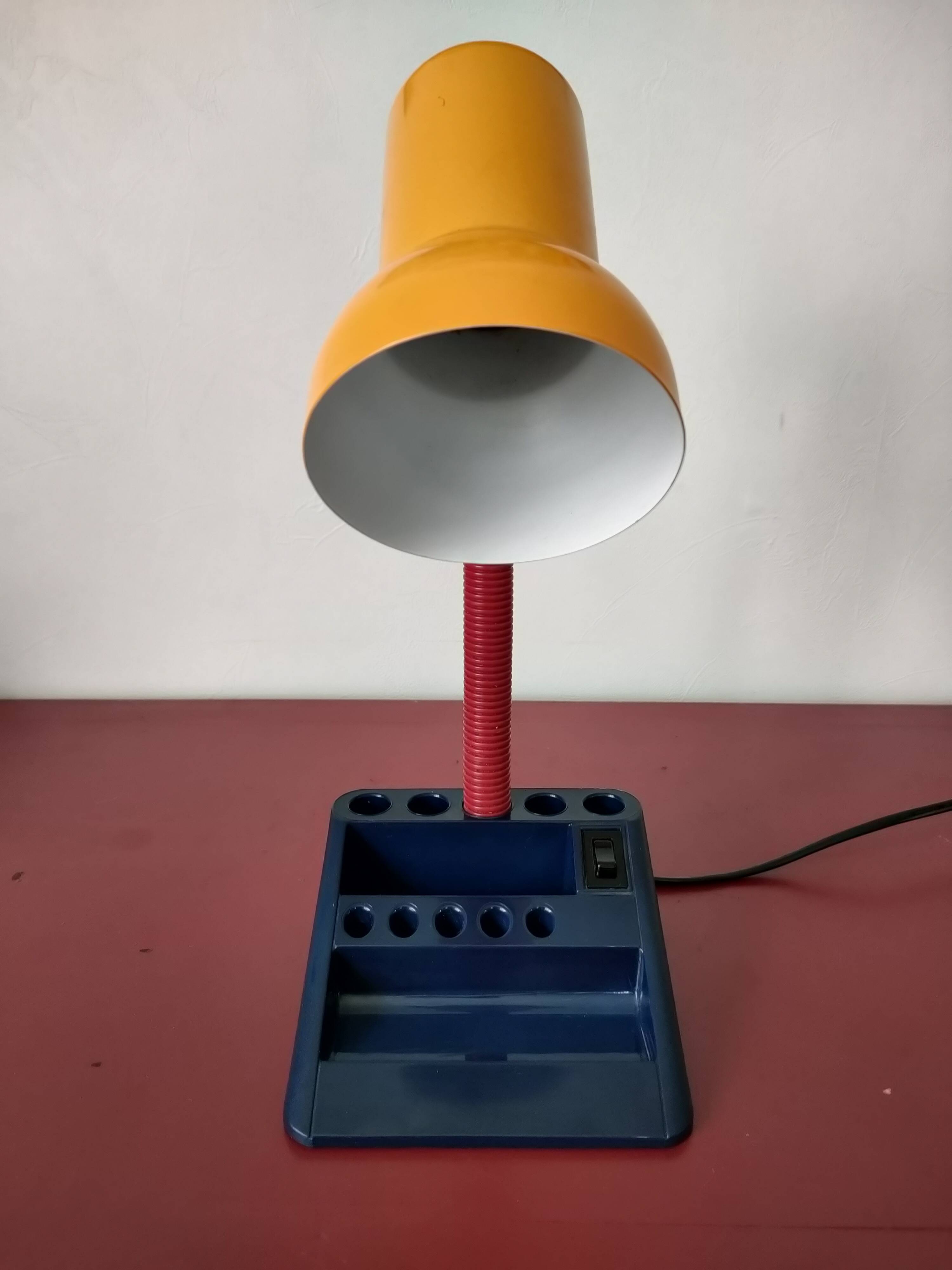 Memphis Organizer Desk Lamp - Everise - 90s