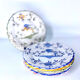 6 antique earthenware plates Martres Tolosane Jodra
