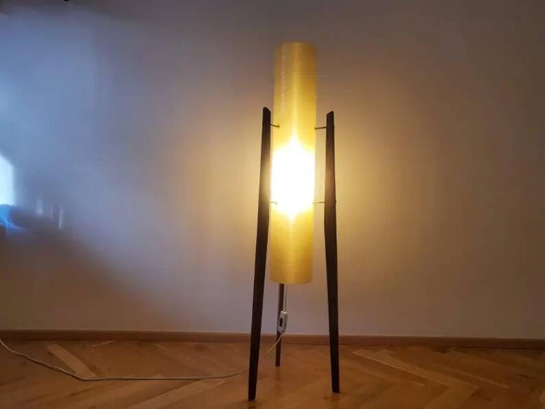 Lampadaire mid-century Rocket, années 1960