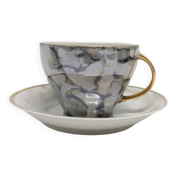 Joanna cup and saucer, porcelain, Wawel, Poland, 1970s