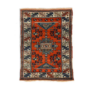 Vieux tapis turc Kazak Oriental 132x95 cm