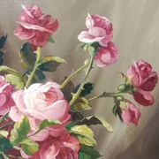 Still Life with Flowers and Fruits signed by Georges Mallet