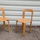 Paire de chaises Bruno Rey