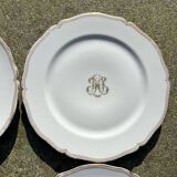 Monogrammed plates - MD