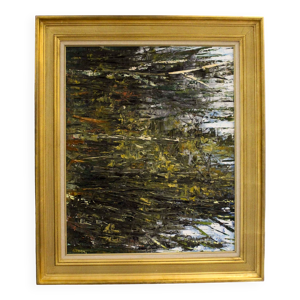 Huile sur toile signée