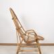 Antique, vintage rattan armchair