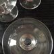 6 Baccarat crystal cognac glasses in box