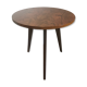 Table tripode vintage en bois des années 60