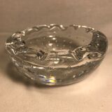 Old empty pocket in crystal