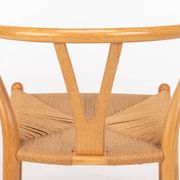 Set of 6 'CH24' wishbone dining chairs by Hans J Wegner for Carl Hansen, De
