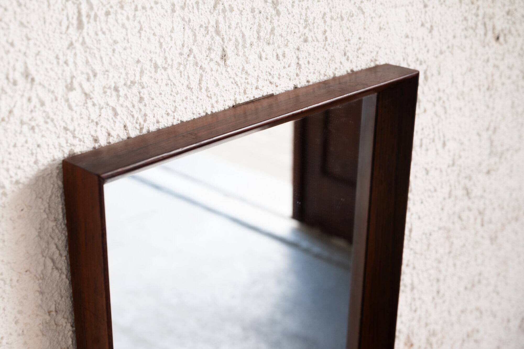 Rosewood mirror, Danish design