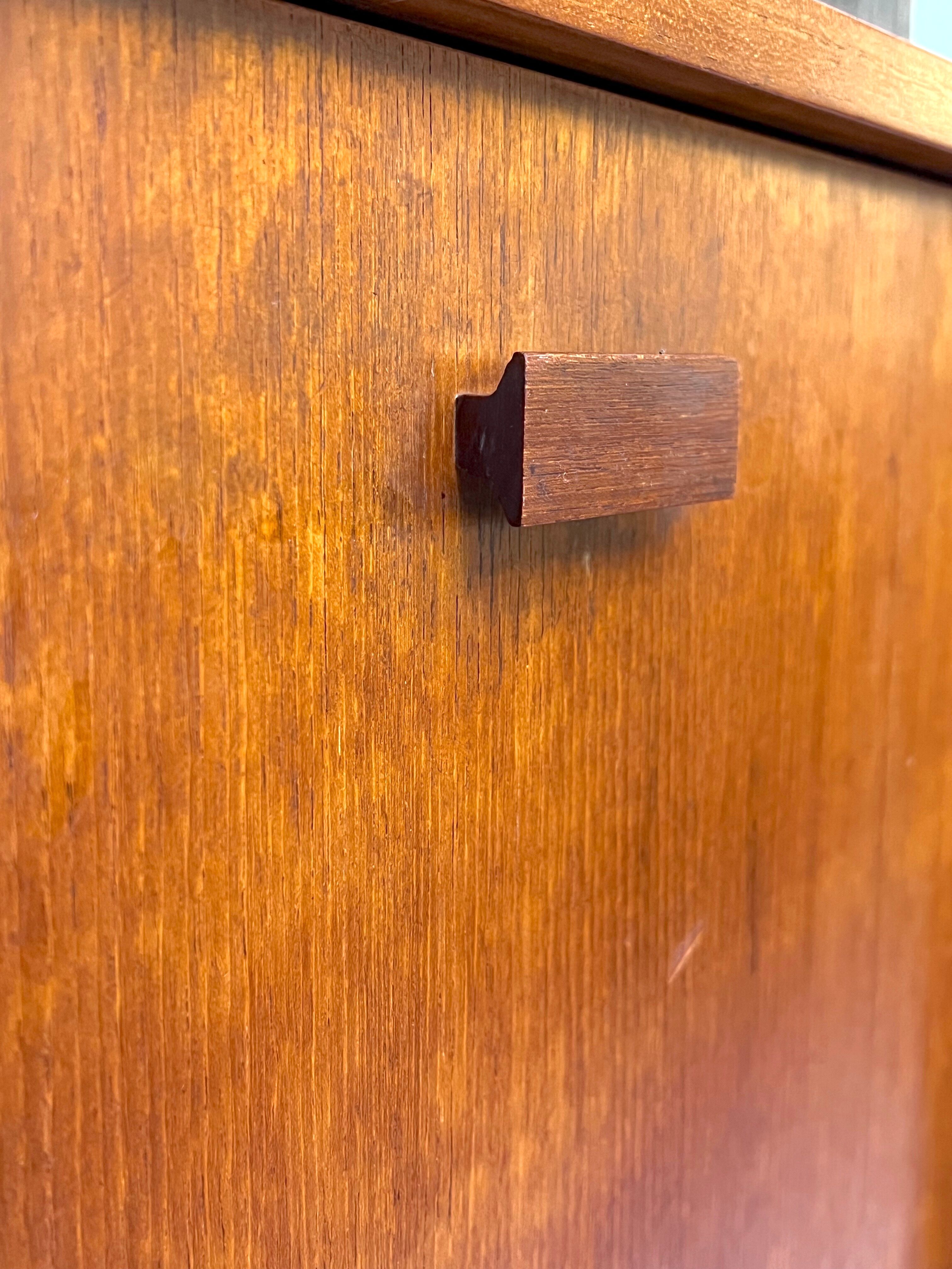 Mid-century Italian wood sideboard from 50s