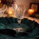 Baccarat – 6 Piccadilly cut crystal water glasses (H. 15 cm)