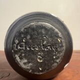 Fat lava style ceramic vase stamped accolay